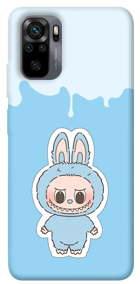 Чохол Labubu blue для Xiaomi Redmi Note 10