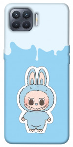 Чехол Labubu blue для Oppo Reno 4 Lite