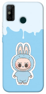 Чохол Labubu blue для TECNO Spark 6 Go
