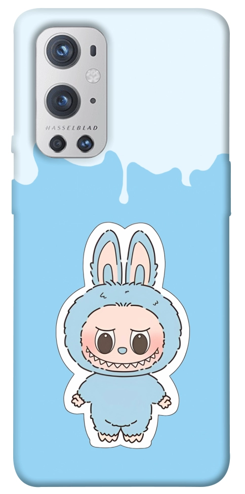 Чехол Labubu blue для Oneplus 9 pro