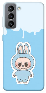 Чехол Labubu blue для Galaxy S21 FE