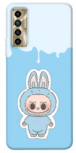 Чехол Labubu blue для TECNO Camon 17P