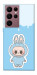 Чохол Labubu blue для Galaxy S22 Ultra