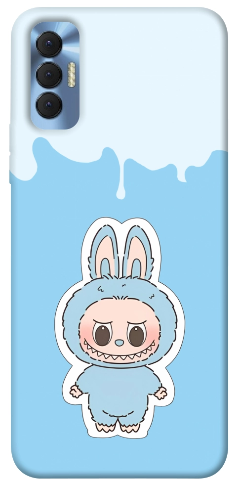 Чохол Labubu blue для TECNO Spark 8P