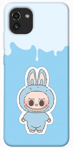 Чехол Labubu blue для Galaxy A03