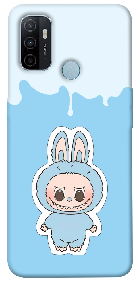 Чехол Labubu blue для Oppo A32