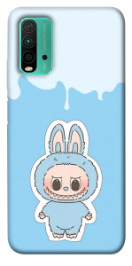 Чехол Labubu blue для Xiaomi Redmi 9T