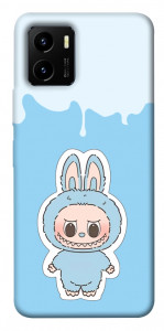 Чохол Labubu blue для Vivo Y15s