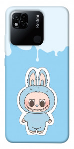 Чехол Labubu blue для Xiaomi Redmi 10A