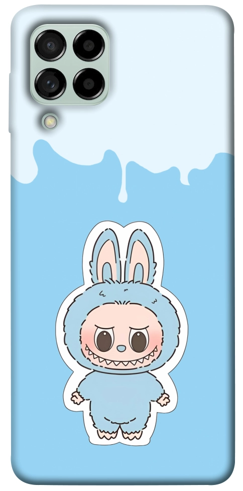 Чехол Labubu blue для Galaxy M53