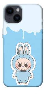 Чехол Labubu blue для iPhone 14