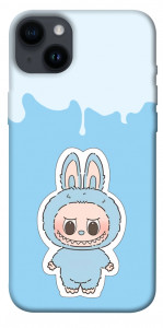 Чехол Labubu blue для iPhone 14 Plus