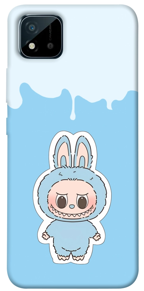 Чехол Labubu blue для Realme C20