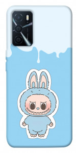 Чехол Labubu blue для Oppo A16s