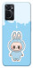 Чехол Labubu blue для Oppo A76 4G
