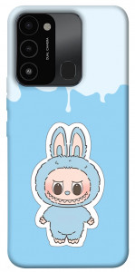 Чехол Labubu blue для TECNO Spark 8C