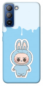 Чехол Labubu blue для TECNO Pop 5 Pro