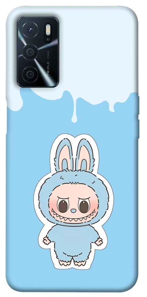 Чехол Labubu blue для Oppo A54s
