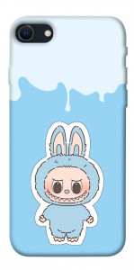 Чохол Labubu blue для iPhone SE (2022)