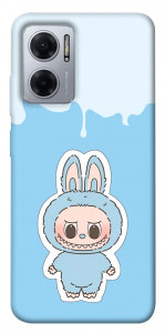 Чохол Labubu blue для Xiaomi Redmi Note 11E
