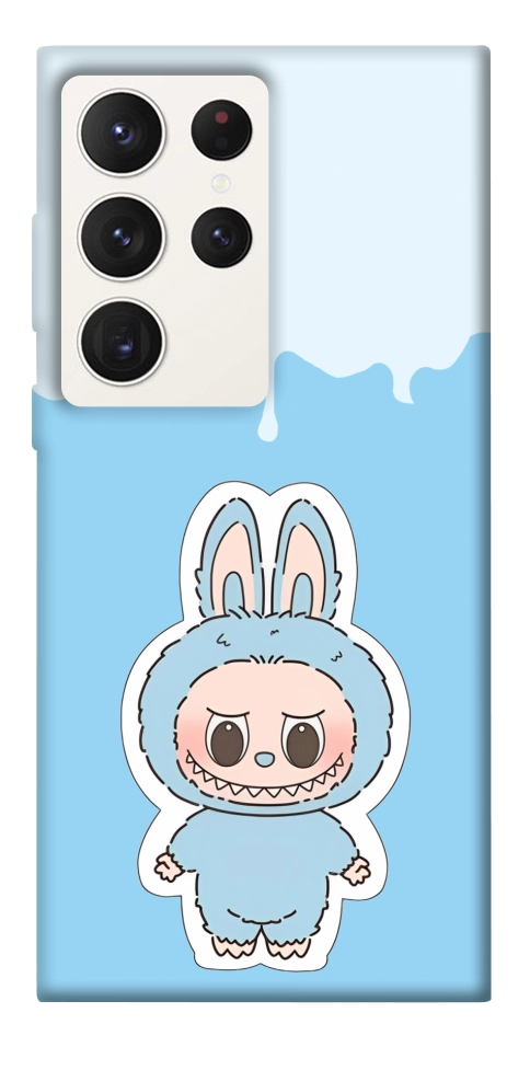 Чехол Labubu blue для Galaxy S23 Ultra