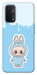 Чохол Labubu blue для Oppo A74 5G