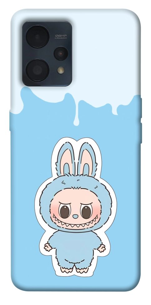 Чохол Labubu blue для Realme 9 Pro+