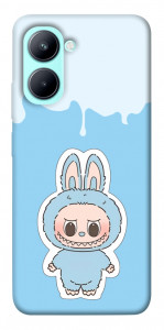 Чехол Labubu blue для Realme C33
