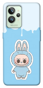 Чехол Labubu blue для Realme GT2