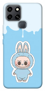 Чохол Labubu blue для Infinix Smart 6