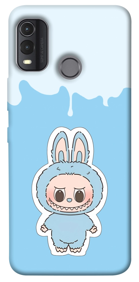 Чохол Labubu blue для Nokia G11 Plus