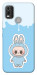 Чохол Labubu blue для Nokia C21 Plus