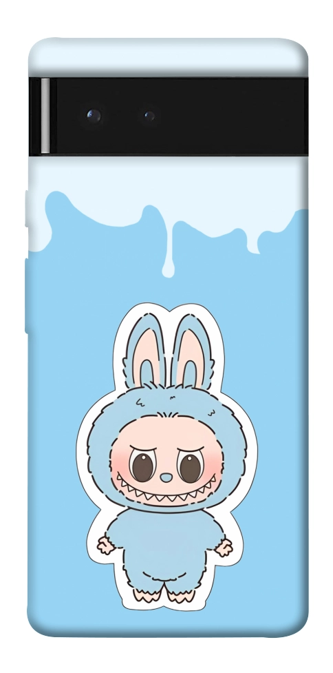 Чехол Labubu blue для Google Pixel 6