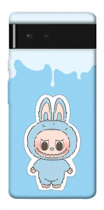 Чехол Labubu blue для Google Pixel 6