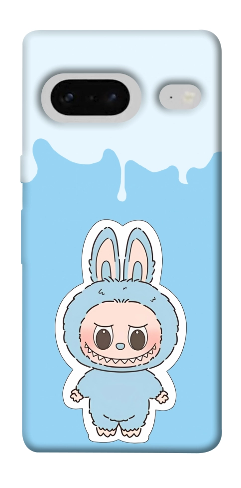 Чехол Labubu blue для Google Pixel 7