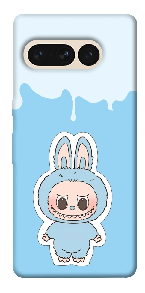 Чохол Labubu blue для Google Pixel 7 Pro