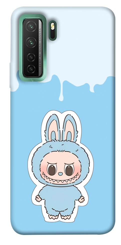 Чохол Labubu blue для Huawei nova 7 SE