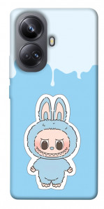 Чохол Labubu blue для Realme 10 Pro+