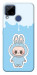 Чохол Labubu blue для Realme C15