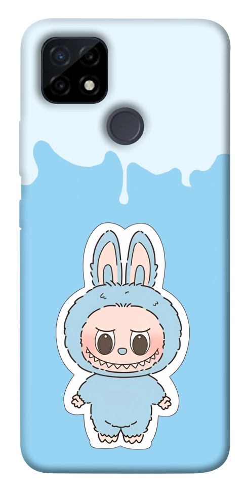 Чехол Labubu blue для Realme C12