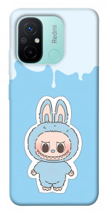 Чехол Labubu blue для Xiaomi Redmi 12C