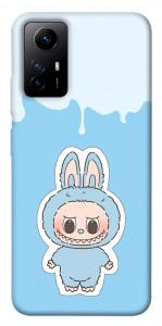 Чехол Labubu blue для Xiaomi Redmi Note 12S