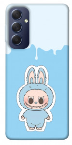 Чехол Labubu blue для Galaxy M54 5G