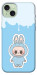 Чохол Labubu blue для iPhone 15 Plus