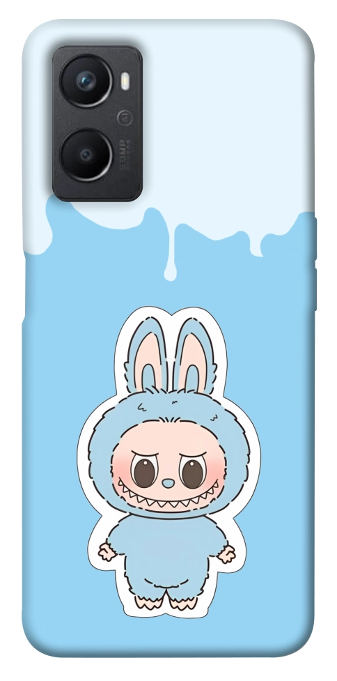 Чехол Labubu blue для Oppo A36