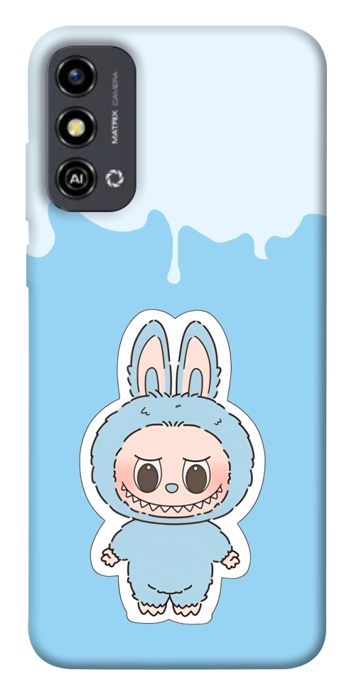 Чехол Labubu blue для ZTE Blade A53