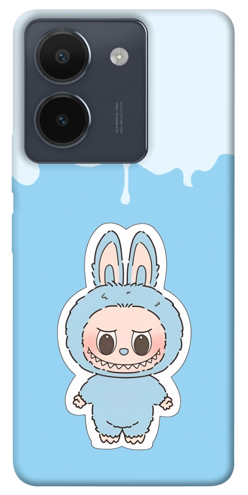 Чехол Labubu blue для Vivo Y36
