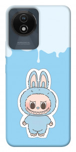Чехол Labubu blue для Vivo Y02