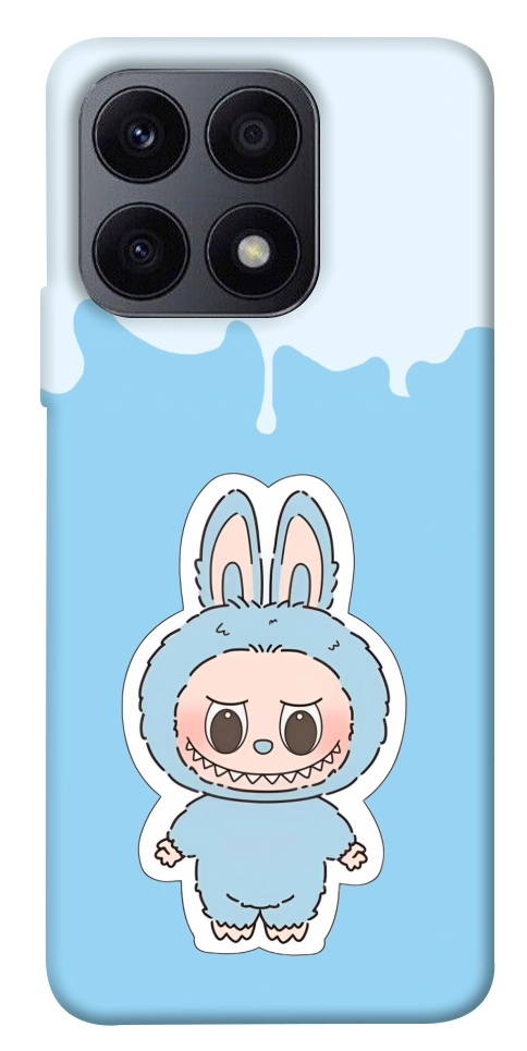 Чохол Labubu blue для Huawei Honor X8a