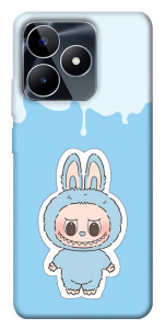 Чехол Labubu blue для Realme C53